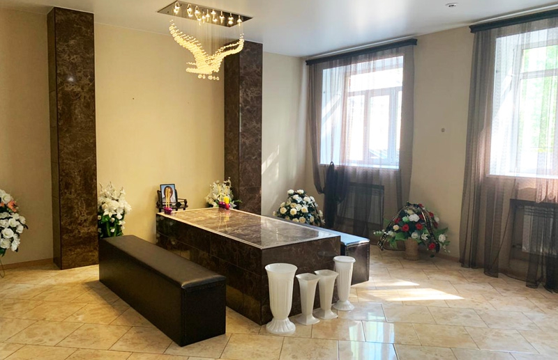 Прощальный зал г. Северск