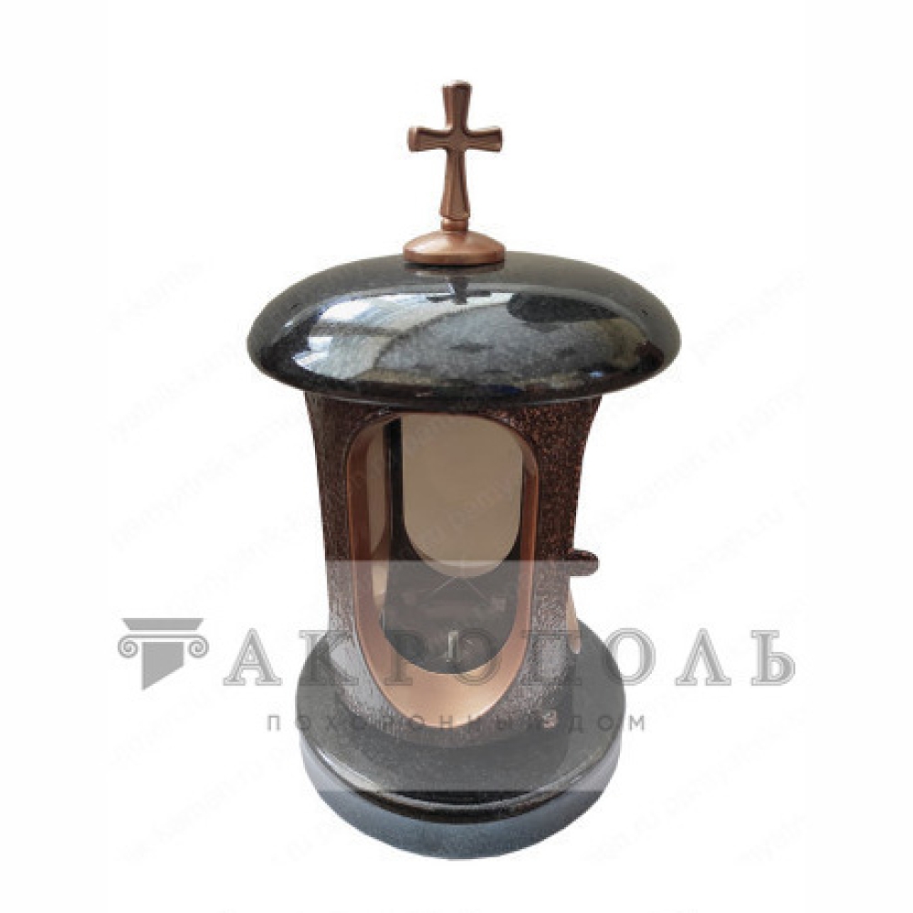 Лампада из камня