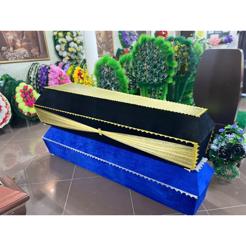 Гроб оббитый тканью № 3